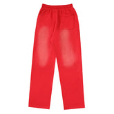 Hellstar Studios Logo Red Flame Sweatpant